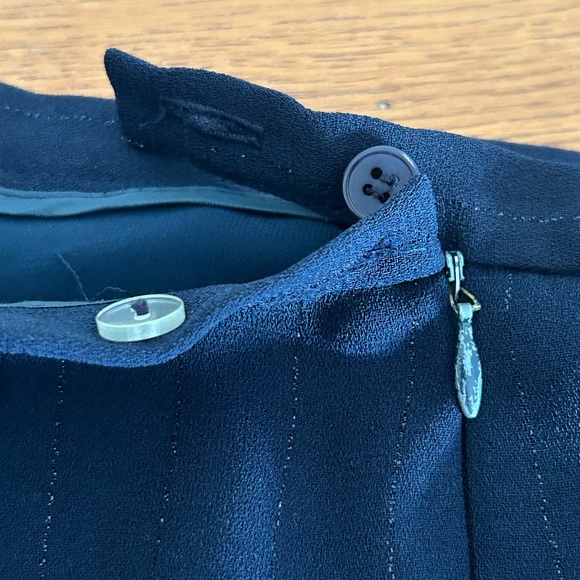 Talbots Vintage Sparkly Dress Pants Blue Size 4 - Picture 16 of 16